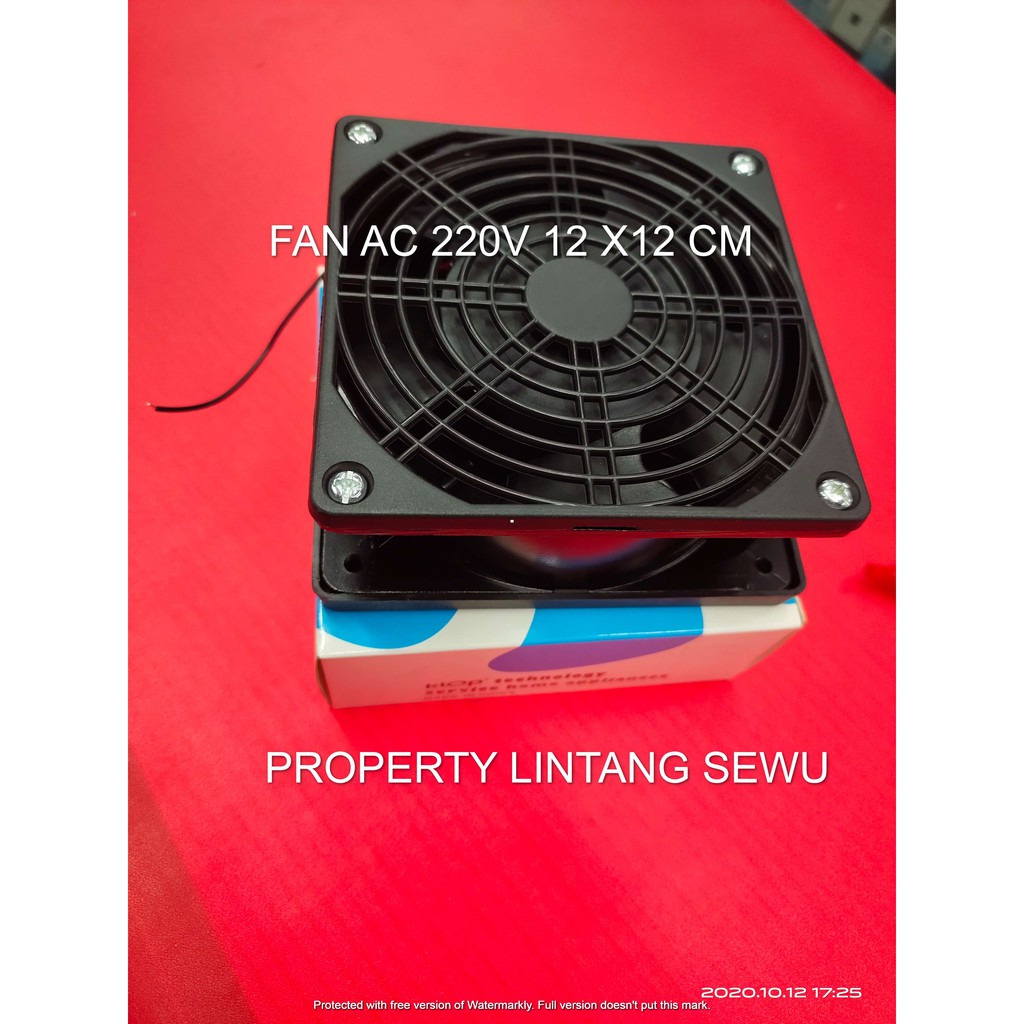 fan kipas blower ac 220 volt 12cm x 12cm  ac 220v 12x12 cm