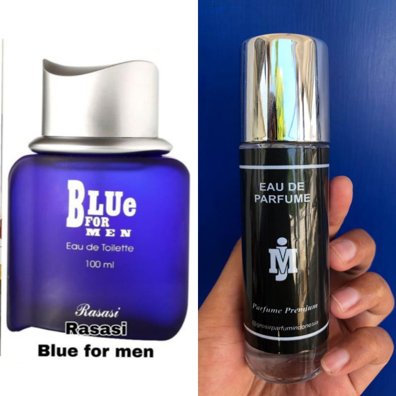 bos parfum Blue for men - platinum best seller - parfum pria no. 203