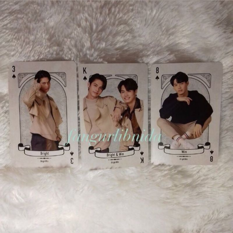 [BOOKED] PLAYING CARD BRIGHTWIN
