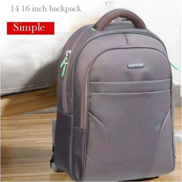 Tas Backpack Ransel Laptop 14inch Tas Pria Punggung Kapasitas Besar