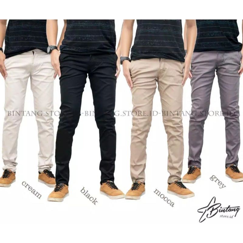 ChinoS UKURAN JUMBO 27 38 CHINO BIG SIZE BARAZHA ABU TUA  