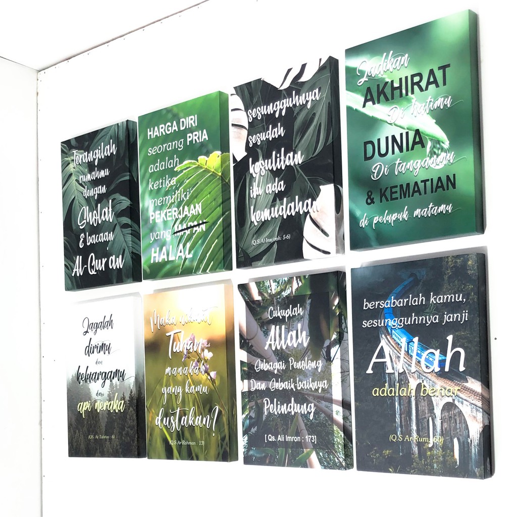 hiasan dinding motivasi islami