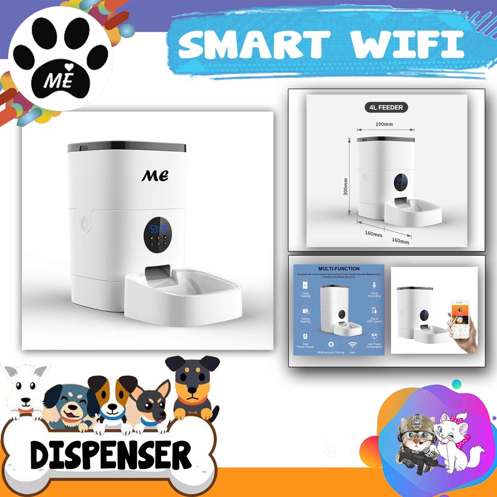 Automatic Pet Feeder &quot;DISPENSER OTOMATIS HEWAN&quot; Smart Dispenser