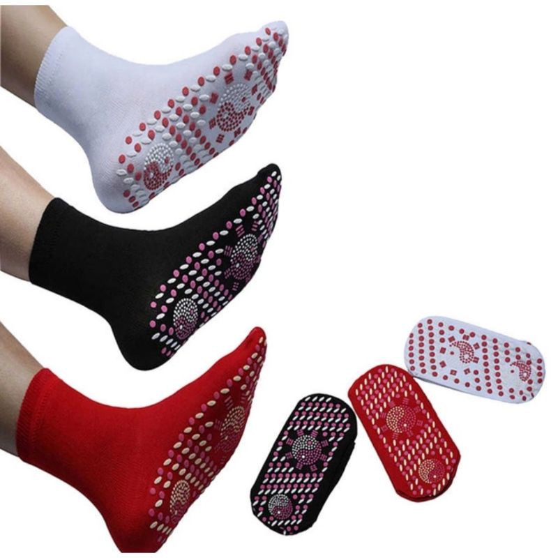 Kaos Kaki Pemanas Kaki / Kaos Kaki Penghangat Kaki / Kaos Kaki Terapi Panas / Kaos Kaki Magnet Terapi Pemanas Penghangat Kaki / Foot Support Tourmaline Magnetic Therapy Socks / Kaos Kaki Musim Dingin / Kaos Kaki Kesehatan / Kaos Kaki Magnetik Turmalin