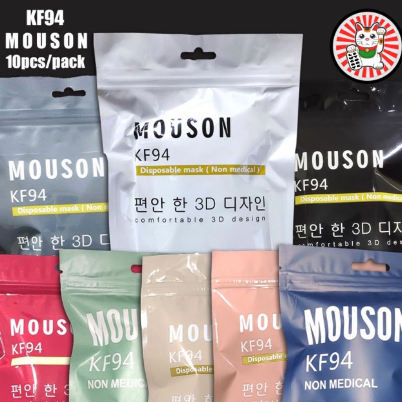 MASKER KF94 KOREA 4PLY / MASKER EVO 4D MOUSON DISPOSABLE FACEMASK