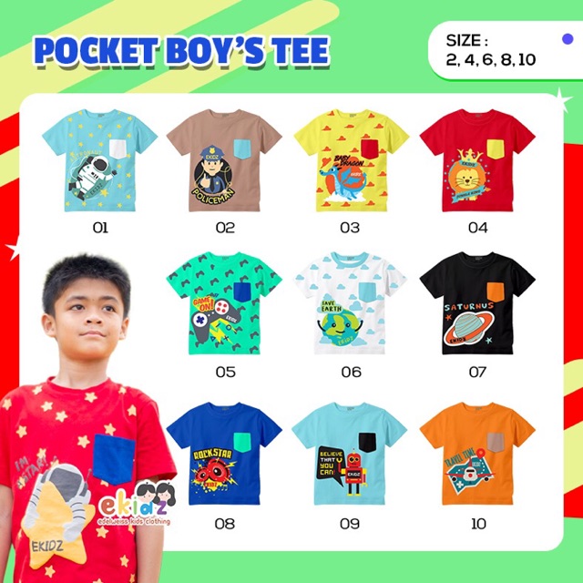 Kaos Anak Ekidz