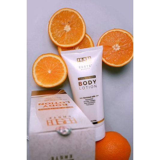LOTION PEMUTIH KULIT BPOM (3X lebih cepat) YUZU WHITENING BODY LOTION ERSTE -150g