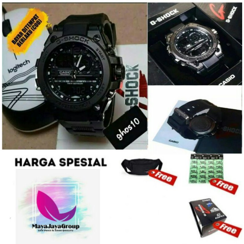 JAM TANGAN PRIA ANTI AIR CASIO GST 8600