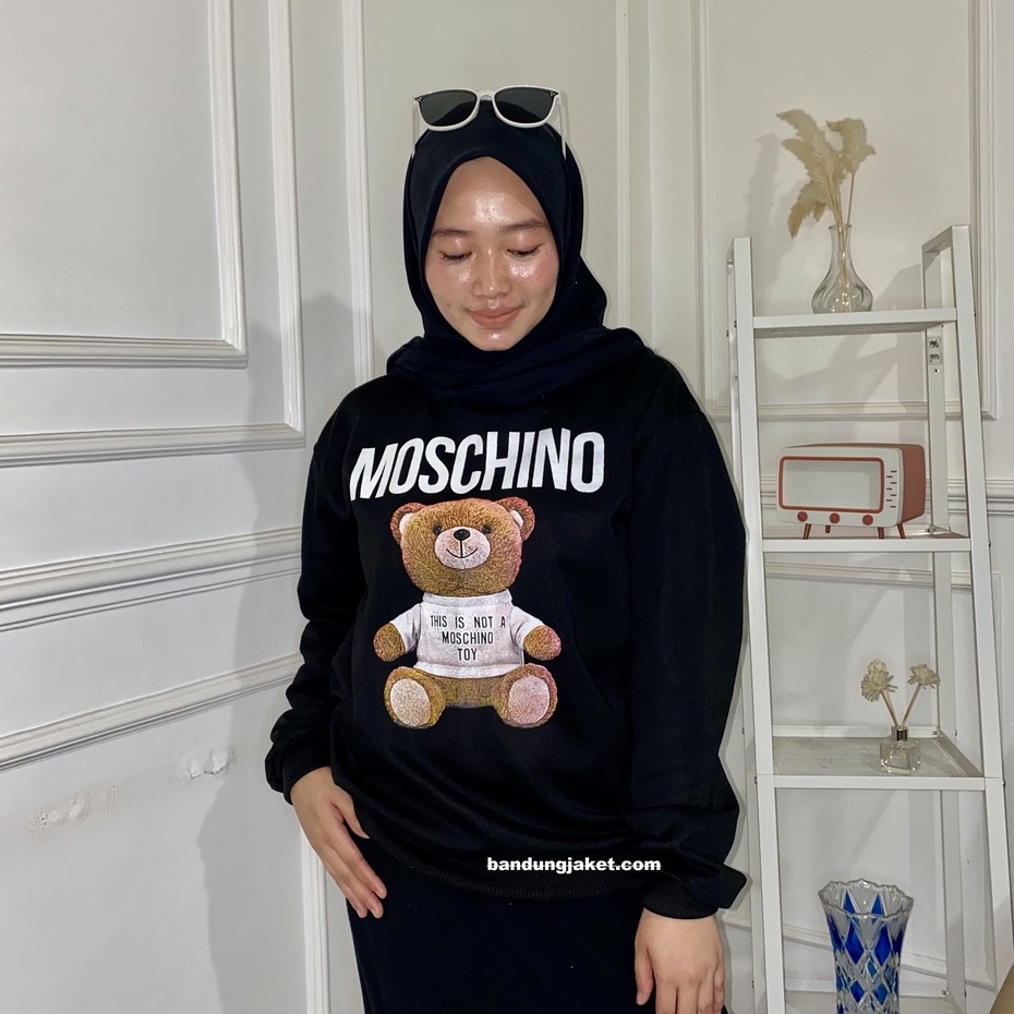 MOCHINO SWEATER CRAWNECK || SWEWTER BASIC KOREA