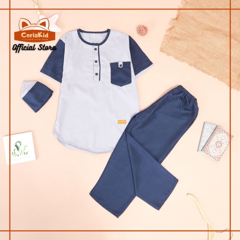 Baju Koko Anak Stelan Persia Umur 0-9 Tahun