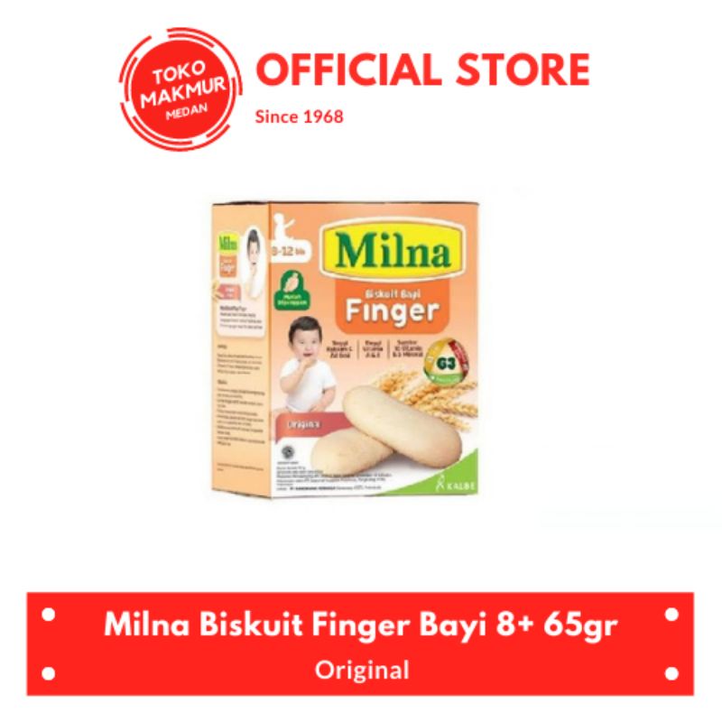 MILNA BISKUIT FINGER ORIGINAL 52GR