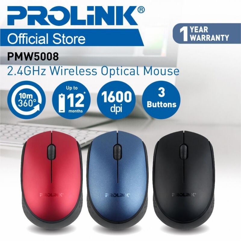 Mouse Wireless Prolink 5008