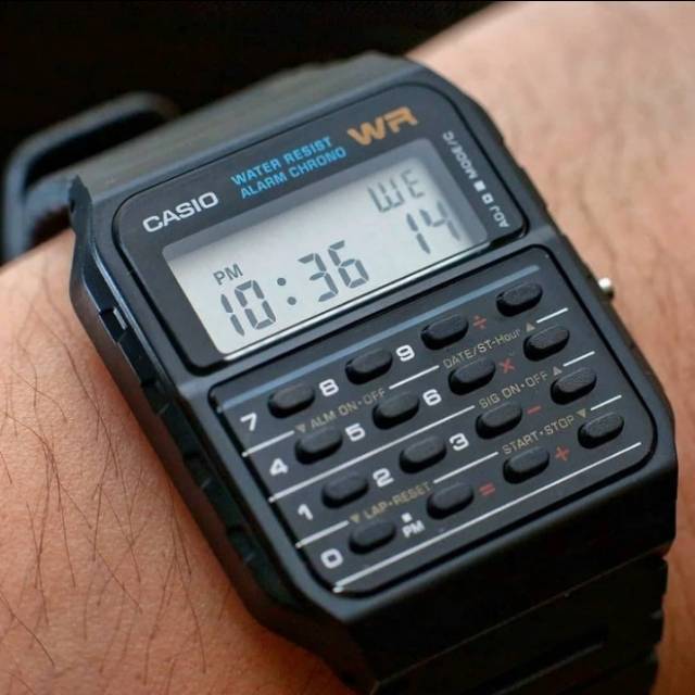 Jam Tangan Casio CA53W Kalkulator Original