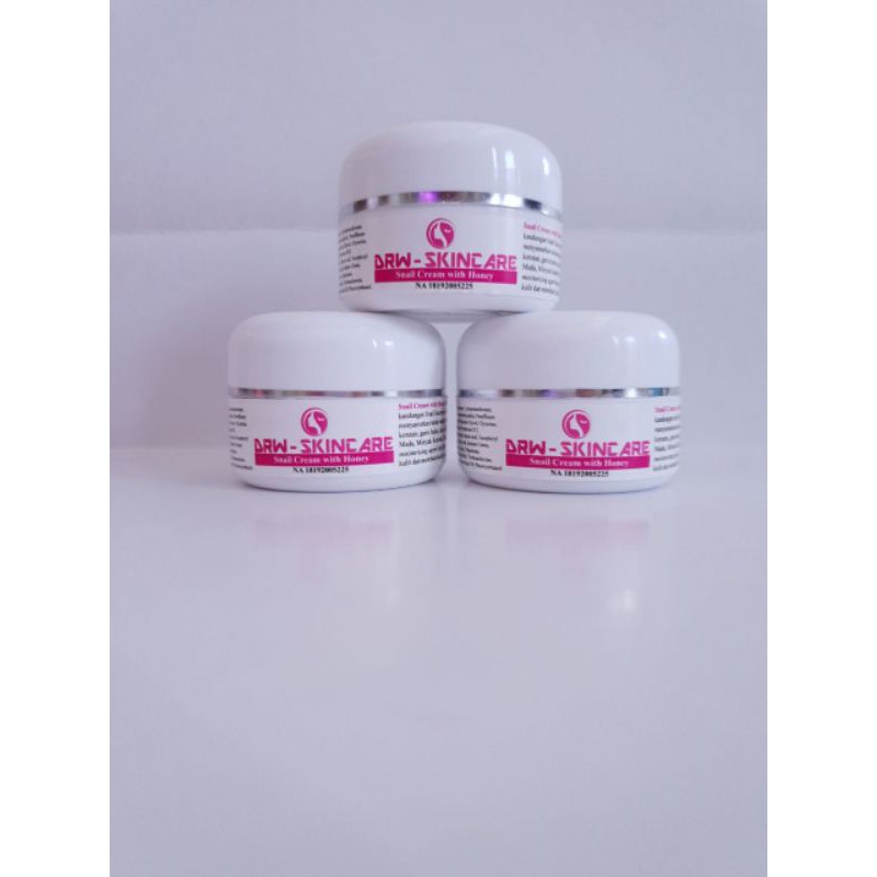 Snail cream with honey/ekstra lendir siput Drwskincare