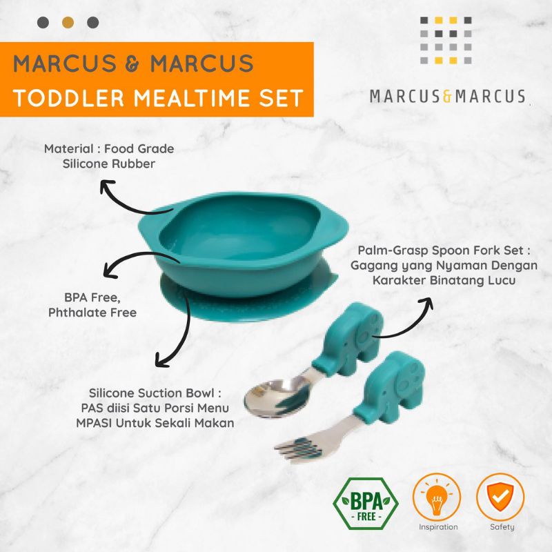 Marcus&amp;Marcus Toddler Mealtime Set