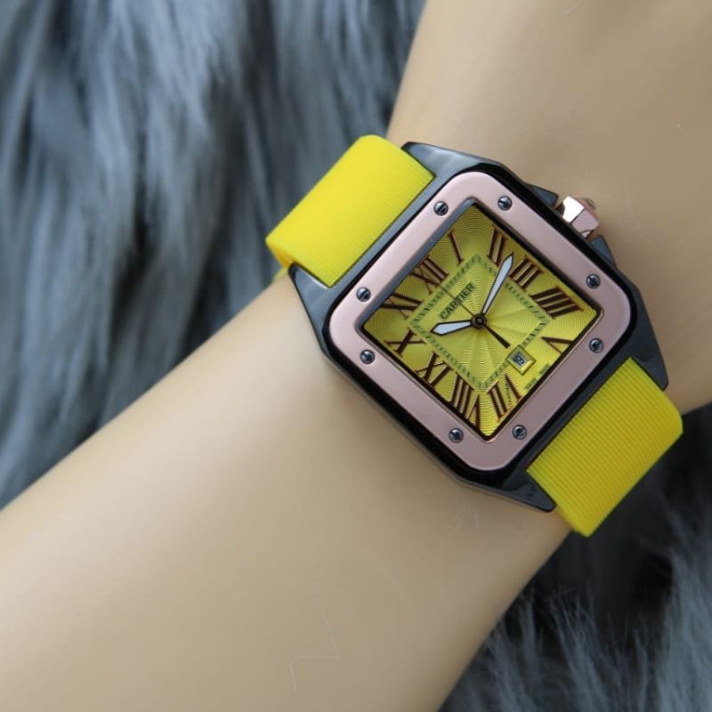 jam tangan terbaru CARTlER rubber. 3.3cm IDR 185.000