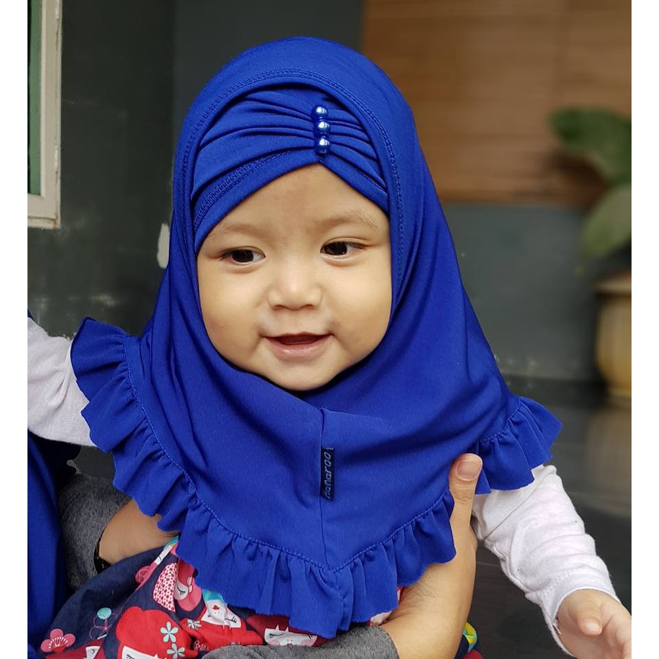 Hanaroo Hijab Jilbab Bayi BA-03 Kerut