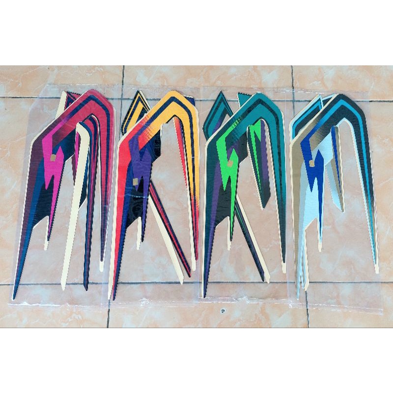 Stiker striping rx s rx spesial tahun 2000