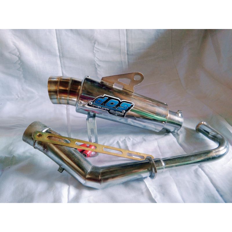 Knalpot DOS Muffler untuk Yamaha Mio GT/ Mio J/ Mio M3