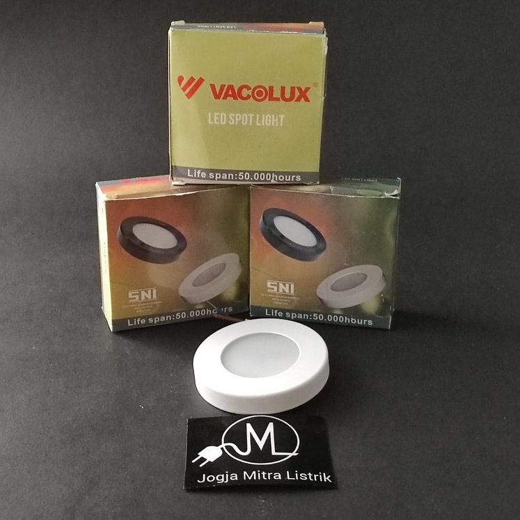 LED SPOT LIGHT VACOLUX / MINI DOWNLIGHT 3 WATT - KUNING