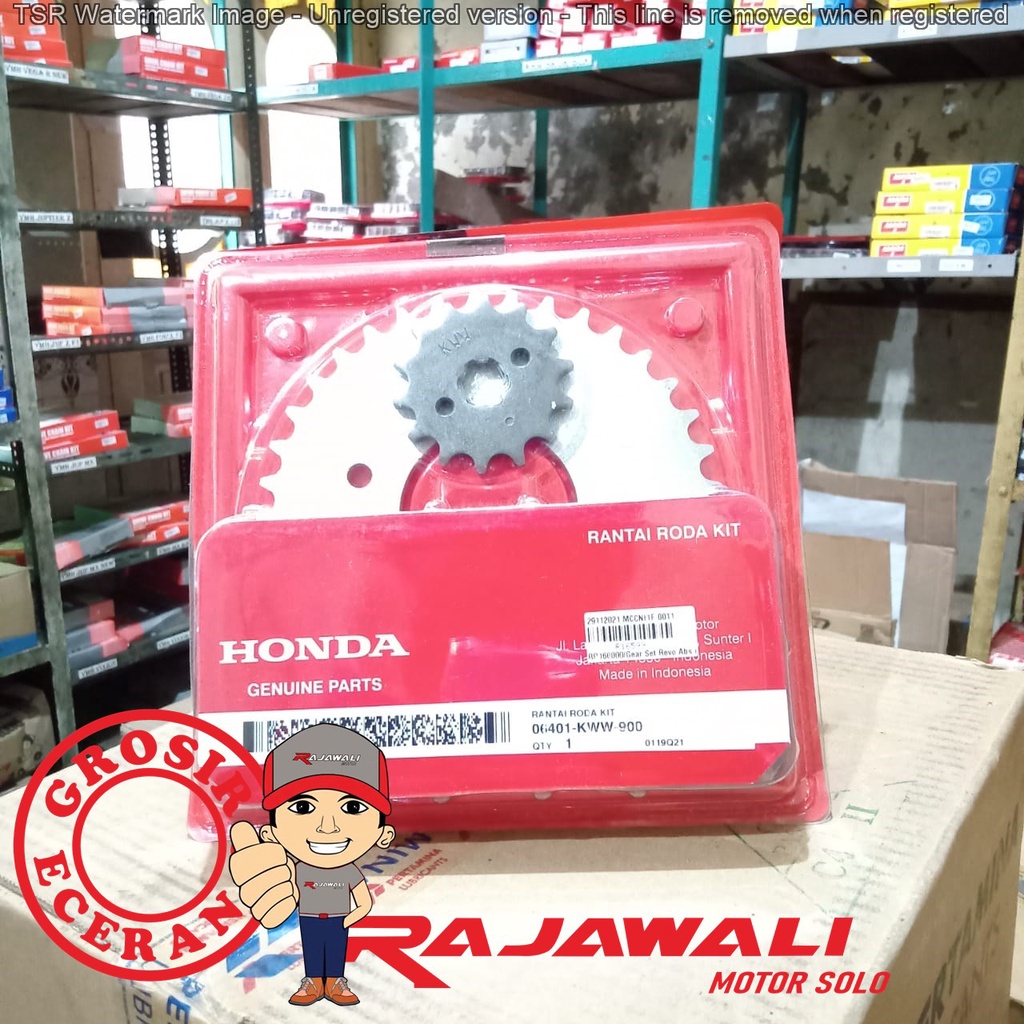 GEAR SET REVO ABSOLUTE ORIGINAL AHM (KWW)