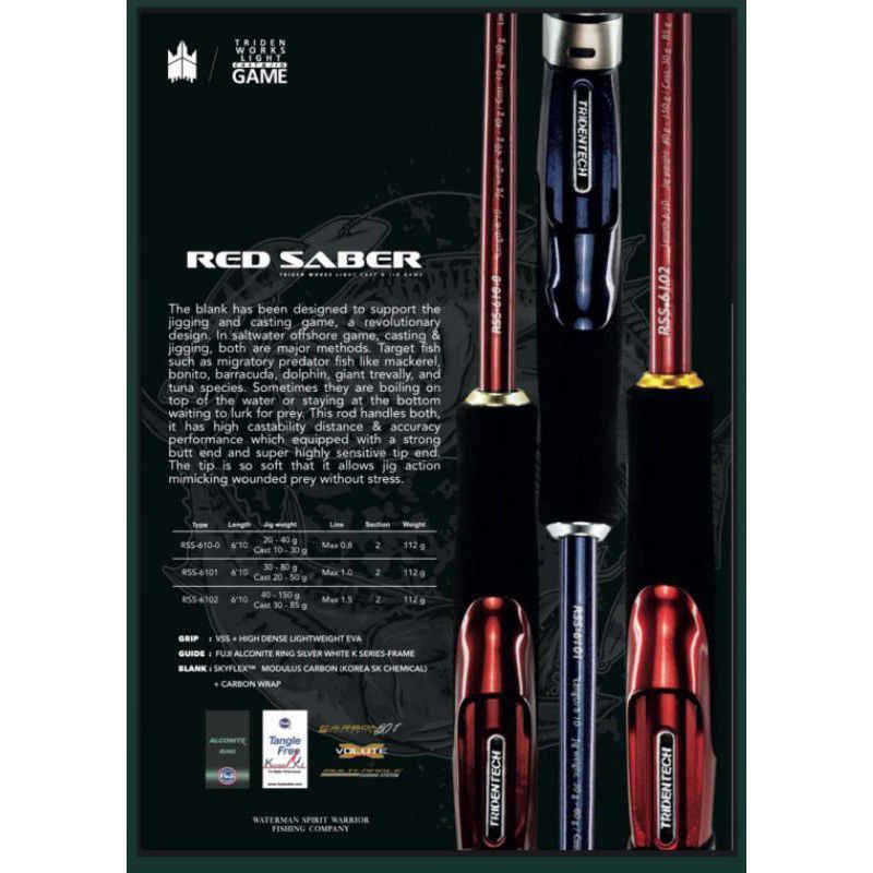 Tridentech Red Saber