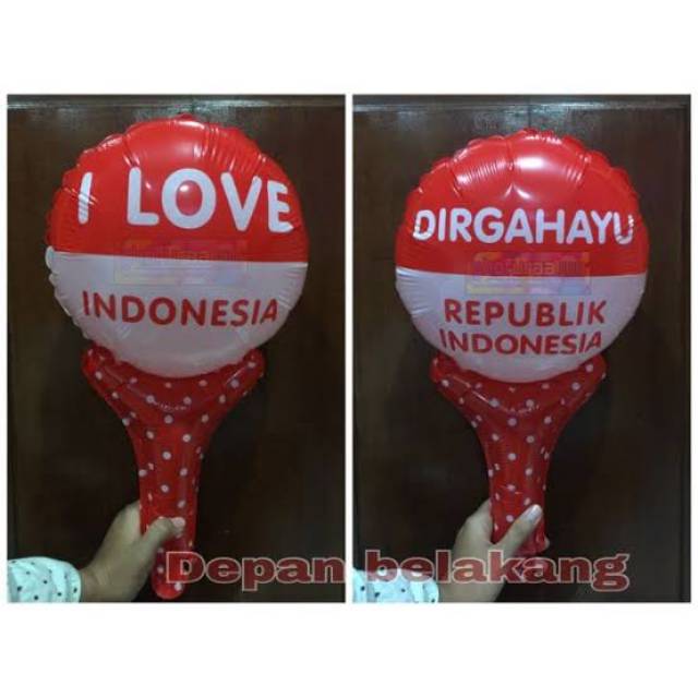 Balon Foil dirgahayu ri 17 agustus