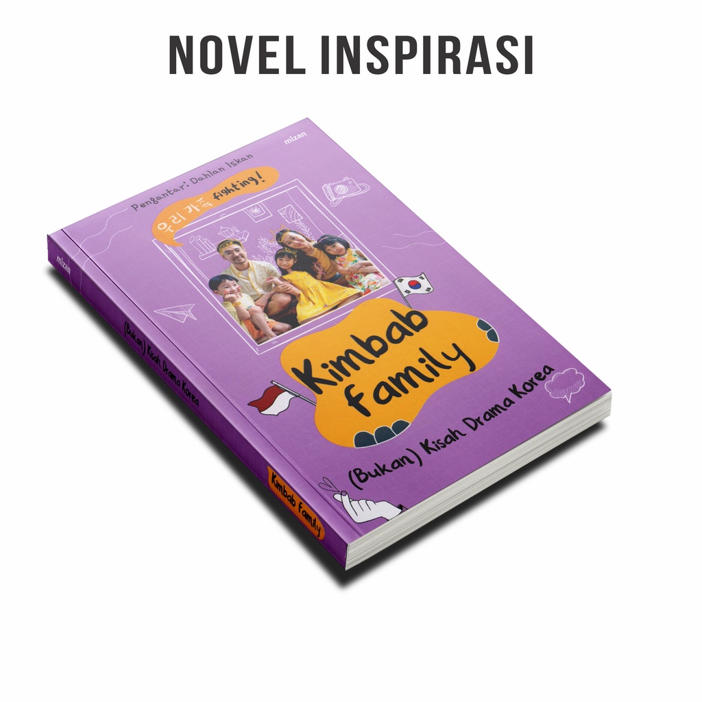 Buku Novel Seri Inspirasi A Note Of Kim Dear Tomorrow Laila Majnun Kimbab Family Mengheningkan Cinta The Course Of Love-KIMBAB FAMILY