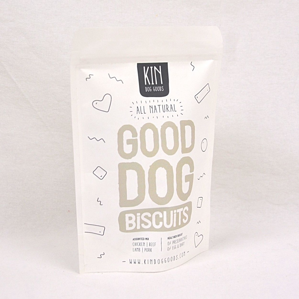 KINDOGGOOS Snack Anjing Good Dog Biscuit 125gram