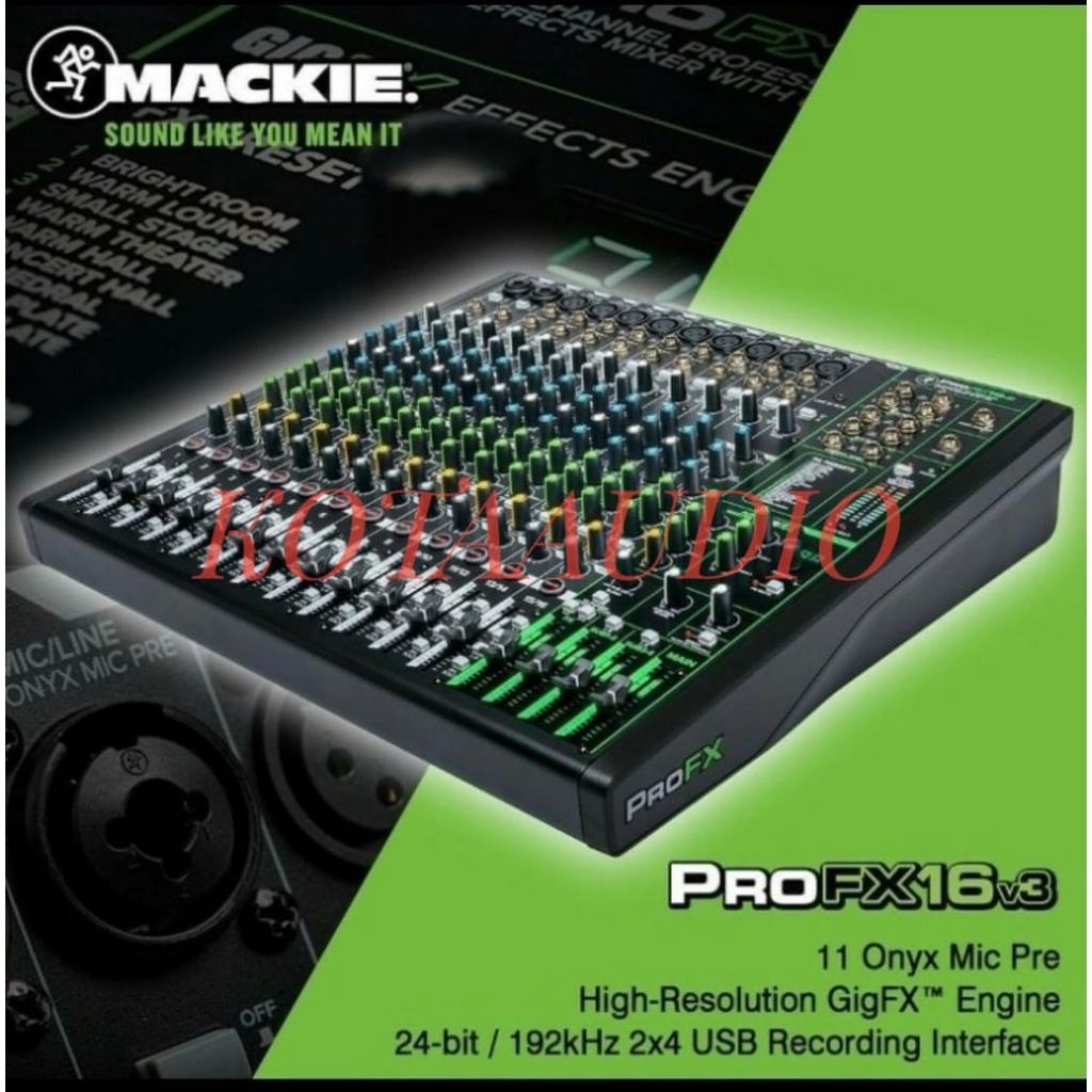Mixer Audio Mackie PRO FX16 V3 / PRO FX 16V3 / PRO FX 16 V3 Original