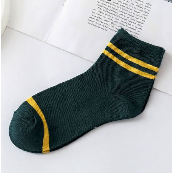 HC KAOS KAKI PANJANG 2 GARIS KAOS KAKI PANJANG MURAH IMPORT # BISA COD-HC8793 HIJAU IMPORT