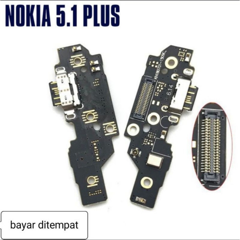 NOKIA 5.1 PLUS PAPAN BOARD CHARGER CONNECTOR CAS PLUS MIC ORIGINAL