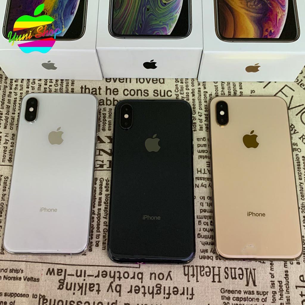 IPHONE XS 512GB 256GB 64GB SECOND ORIGINAL 100%  FULLSET