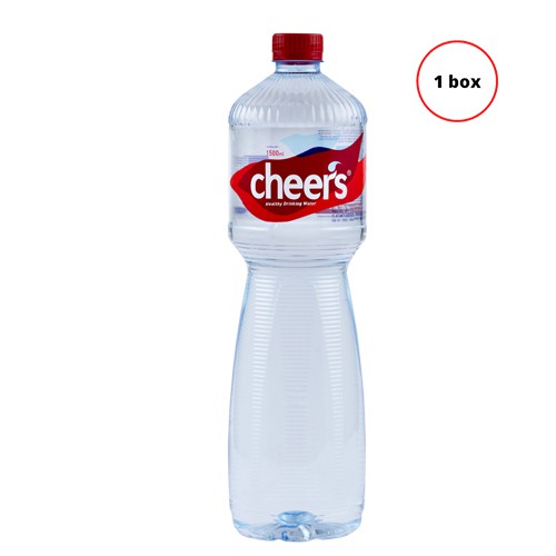 Cheers Alkaline Healthy Water 1200ml (12 botol)