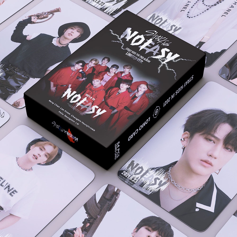 Kartu Foto Lomo Kpop STRAY KIDS Album 2021 NOEASY