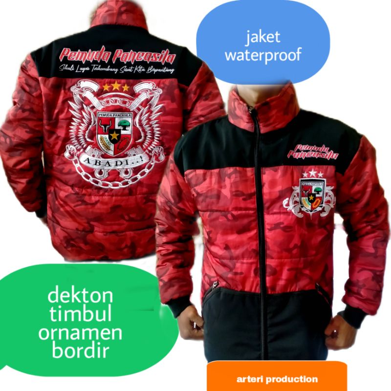jaket pemuda Pancasila watertproof