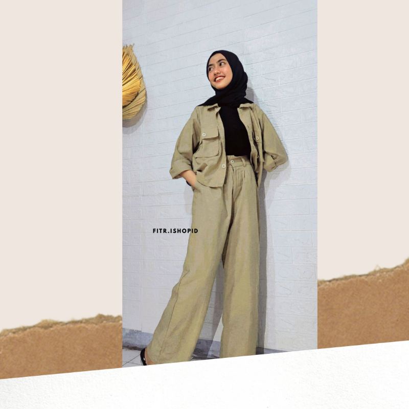 ONE SET LINEN ATASAN LINEN BAWAHAN LINEN