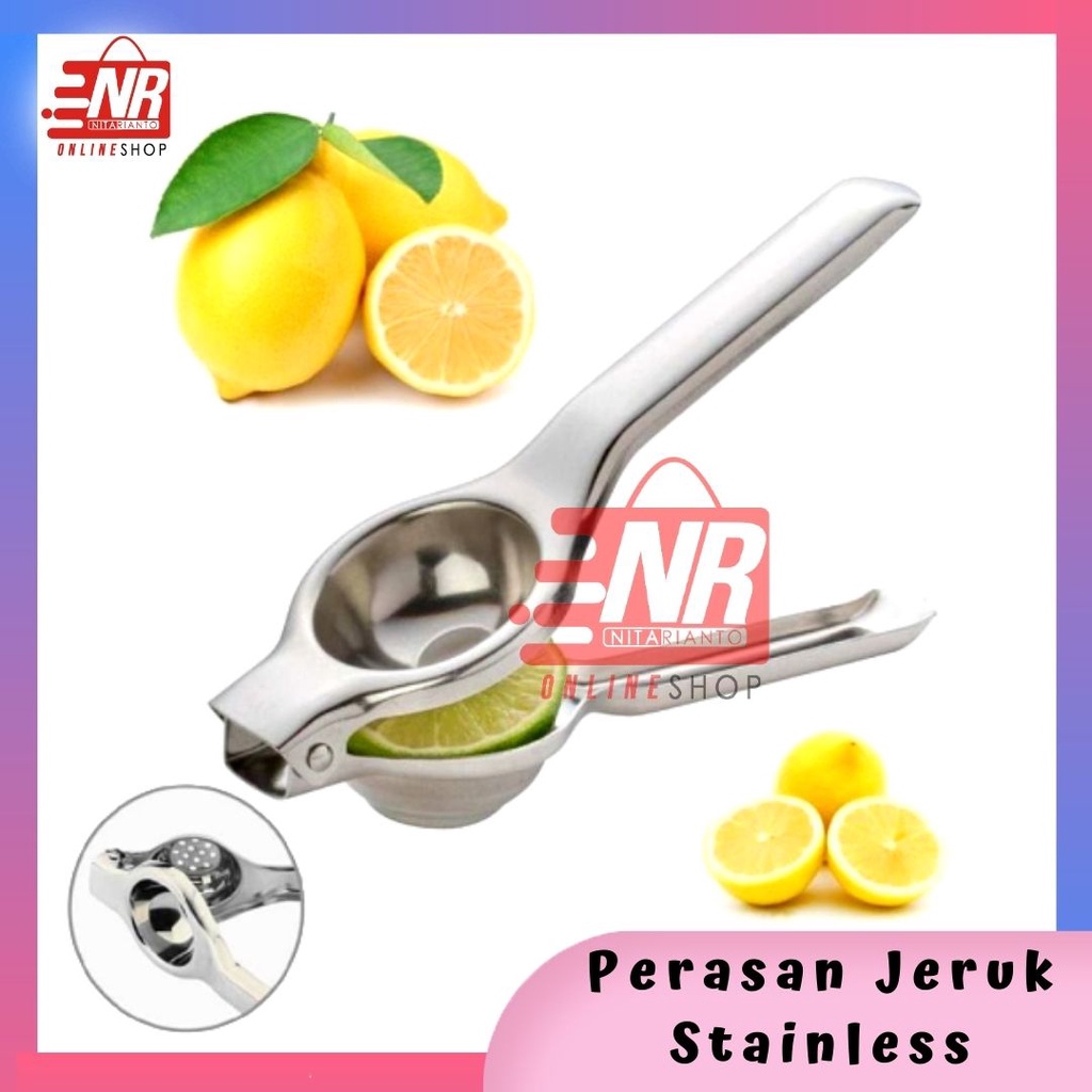 Perasan Jeruk Stainless / Perasan Lemon / Peresan Jeruk