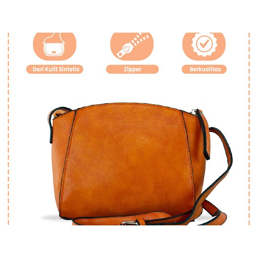 Tas Selempang Stradivarius Wanita Women Bucket  #118