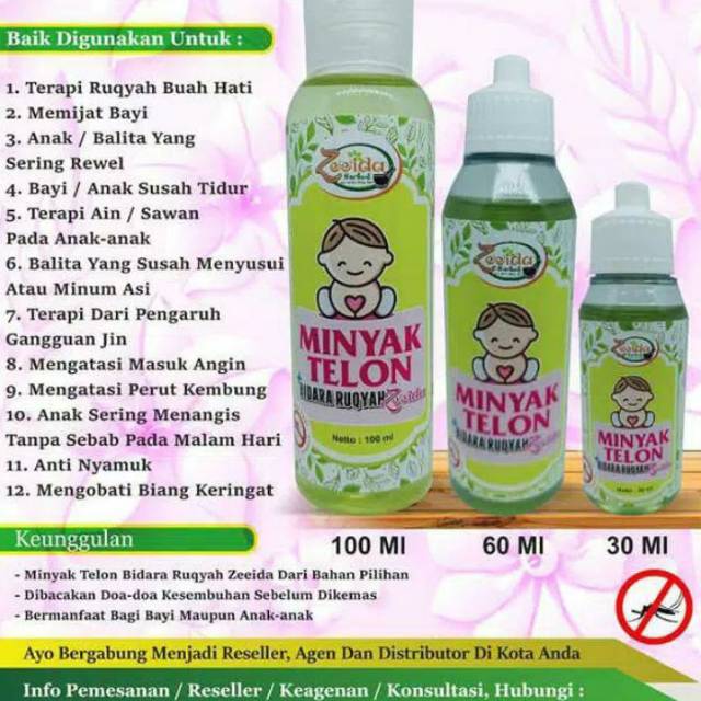 Minyak telon Bidara