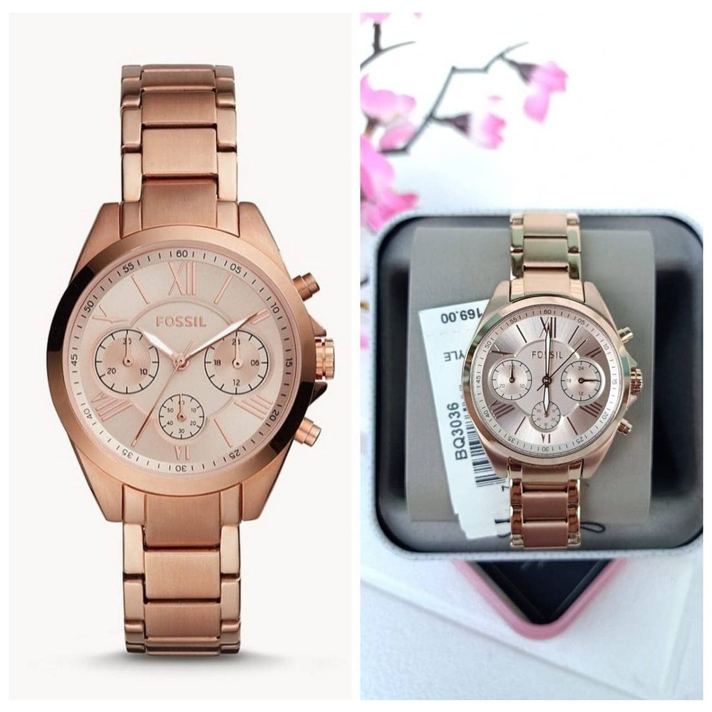 Fossil BQ3036 Modern Courier Midsize Rose Gold