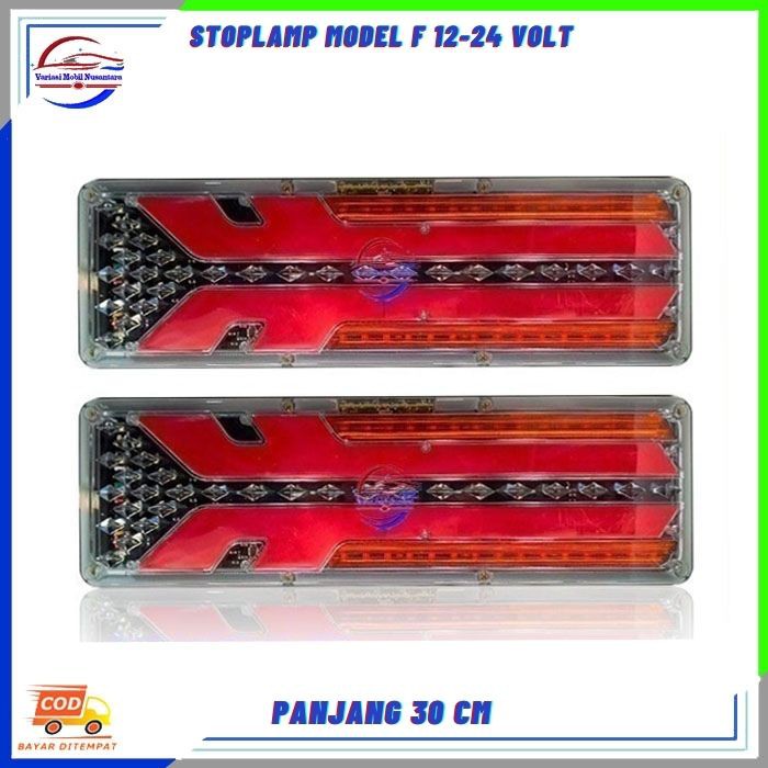 Lampu Variasi Rem Stoplamp Stop lamp Sein Sen Running Kedip Belakang Aksesoris Variasi Mobil Pickup 