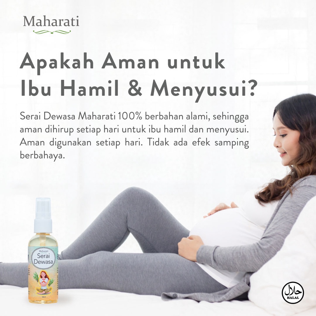 MAHARATI SERAI DEWASA ANTI NYAMUK ALAMI INDOOR &amp; OUTDOOR