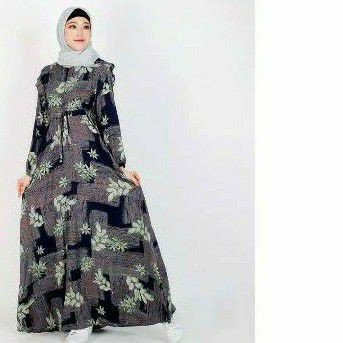 dress rayon korea premium okeda
