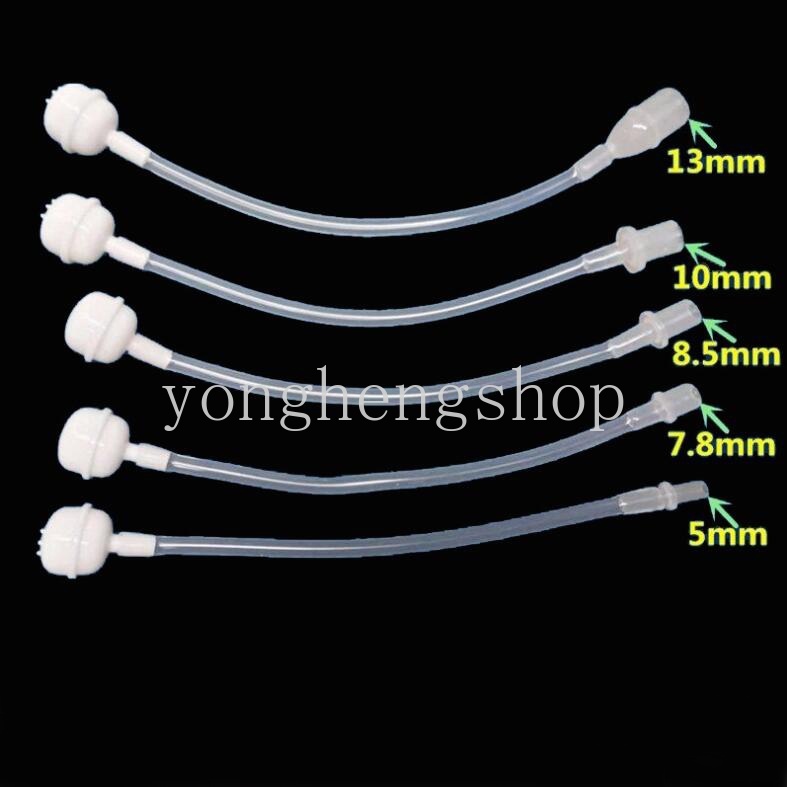 1pc Sedotan Pengganti Bahan Silikon Dengan Konektor Bola Gravitasi Untuk Botol Bayi