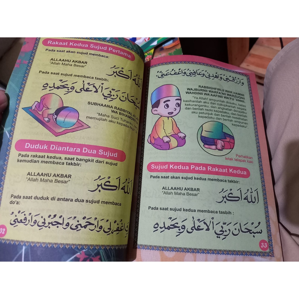 BUKU BELAJAR SHALAT DAN DOA DISERTAI JUZAMA (FULL COLOR)