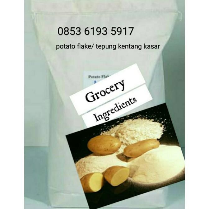

Diskon Potato Flakes 500gram / Tepung Kentang Kasar / Mashed Potato Flakes Big Sale
