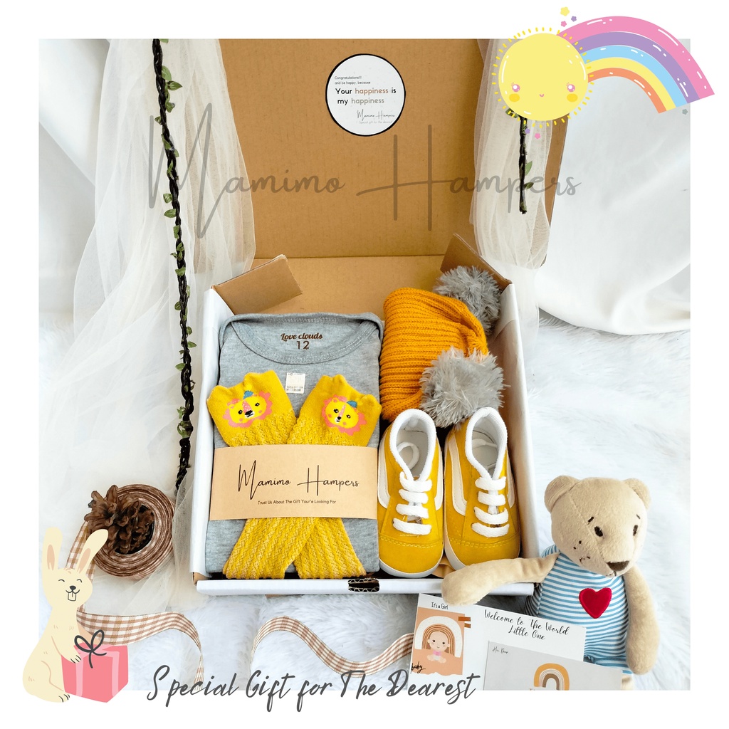 Hampers Bayi Lucu  Series Shoes atau Sepatu Bayi| Newborn Gift| Kado Bayi - By Mamimohampers