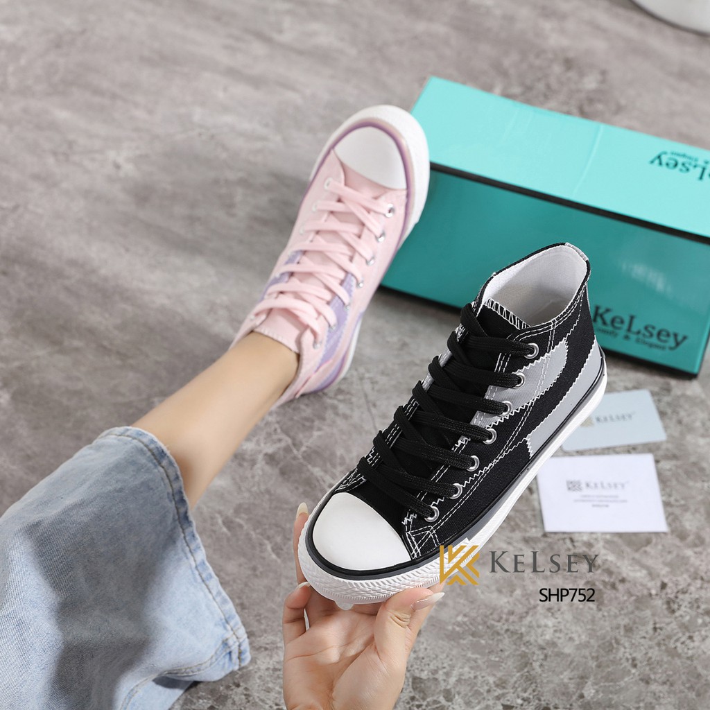 Sepatu Sneakers Kanvas Wanita Kelsey / Sepatu Kerja Anak Remaja Hingga Dewasa SHP752