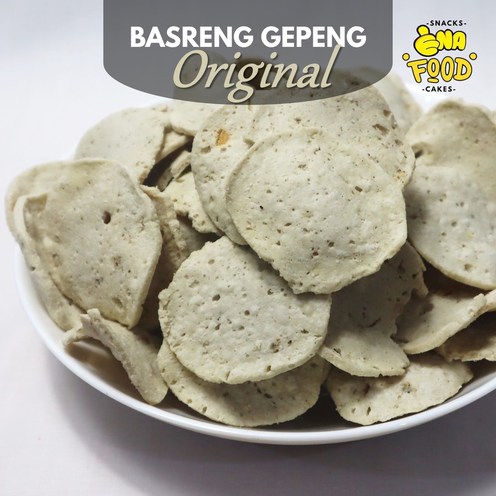 

BASRENG Bakso Goreng Bulat Gepeng Rasa Asin Original - Enafood